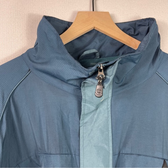 Timberland Men's WEATHERGEAR Waterproof Jacket XXL Blue - Picture 9 of 15